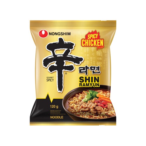 Nongshim Shin Ramyun Scharfer Hühnergeschmack 120g