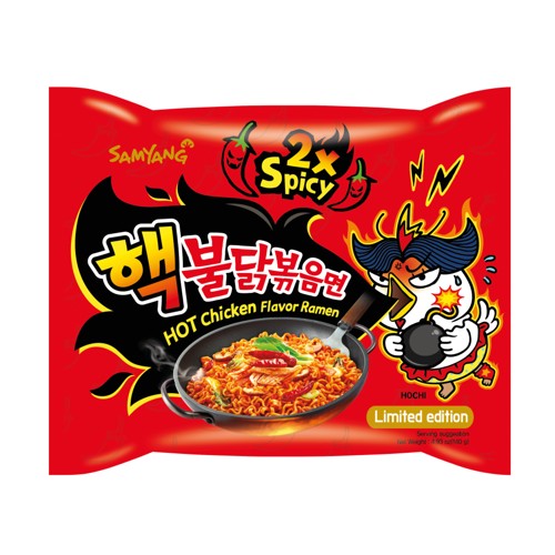 Samyang Buldak 2xSpicy Hot Chicken Ramen 140g