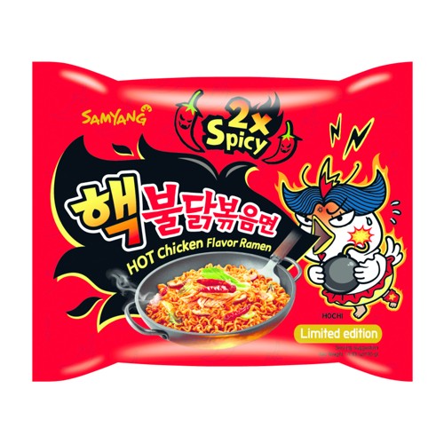 Samyang Buldak 2xSpicy Hot Chicken Ramen 140g