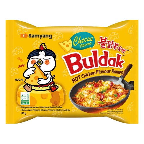Samyang Buldak Hot Chicken Flavor With Cheese 140g