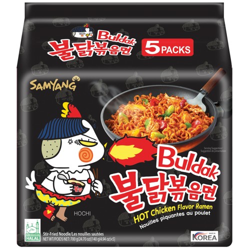 Samyang Buldak Hot Chicken Ramen 140g