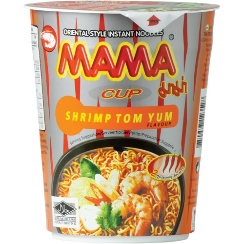 MAMA Instant-Becher-Nudeln mit Garnelen 70g