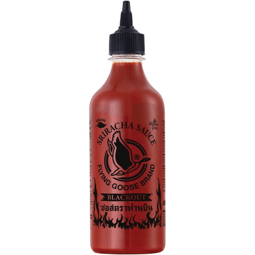 Flying Goose Sriracha Blackout Chilisauce 0.45l 