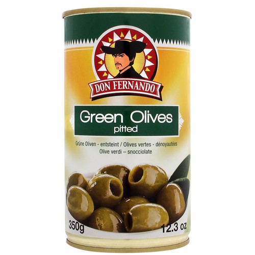 Don Fernando Grüne Oliven entsteint 350g 