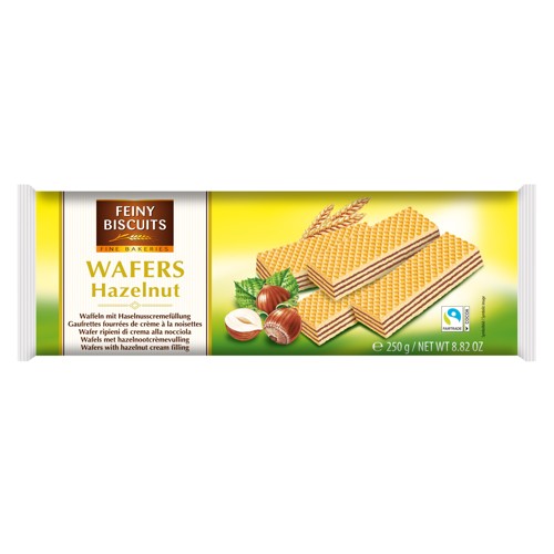 Feiny Biscuits Waffeln mit Haselnusscremefüllung 250g 