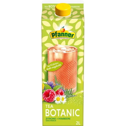 Pfanner Botanic Eistee Himbeer-Rosmarin 2.0l