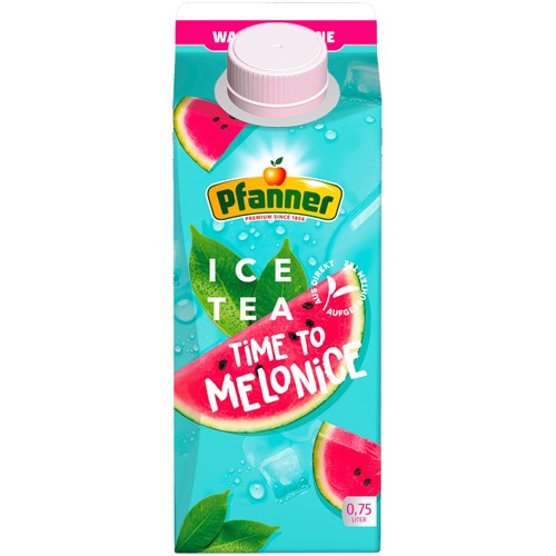 Pfanner Eistee Wassermelone Limited Edition 0.75l