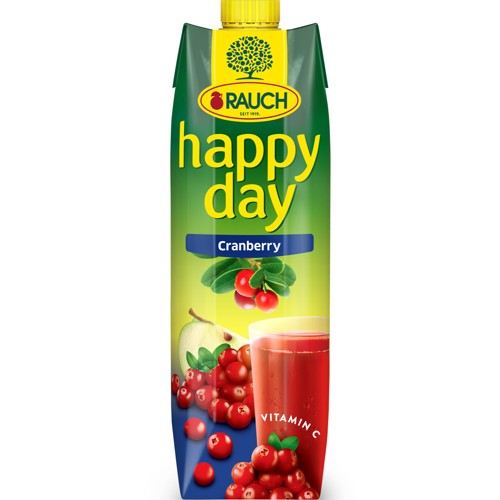 Rauch Happy Day Cranberry 1.0l