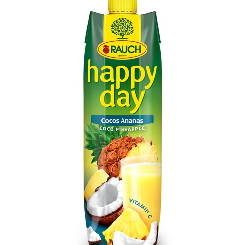 Rauch Happy Day-Cocos Ananas 1.0l