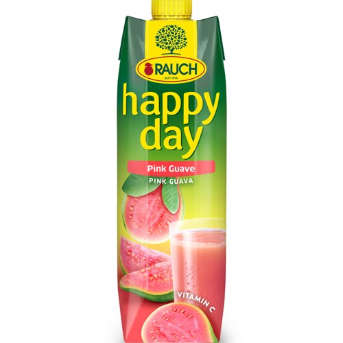Rauch HAPPY DAY Pink Guave 1.0l