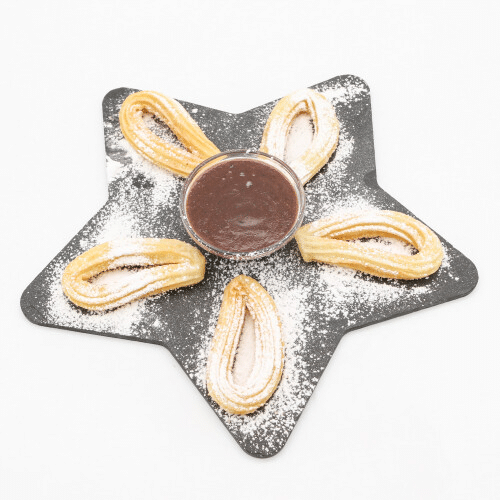 Churros con chocolate