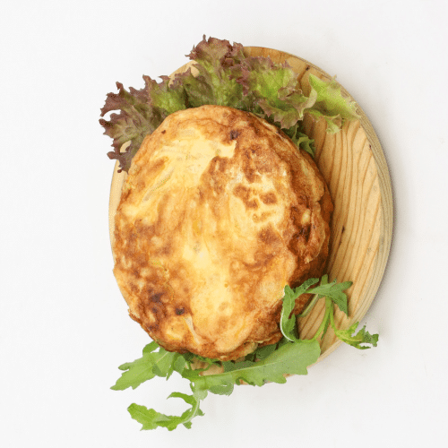 Tortilla de patatas con chorizo