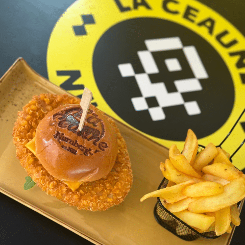 XL Chickenchees Burger