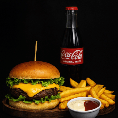 Premium Burger Menü