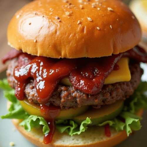 Barbecue Chickenburger