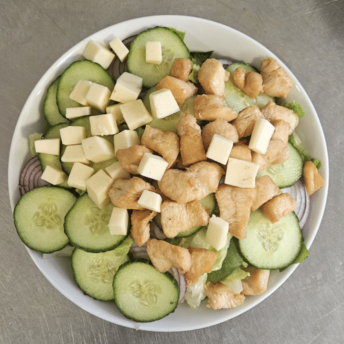 Ceasar Chicken Salat