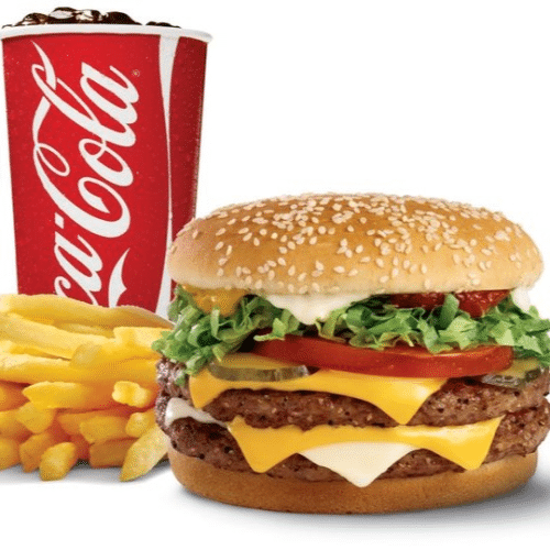 XL Cheeseburger Menü