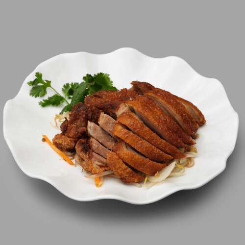 Ente mit knuspriger Haut