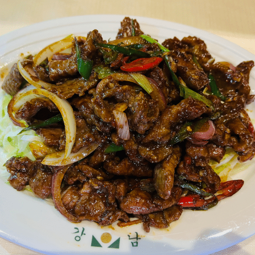 Gebratenes Lamm mit Kreuzkümmel