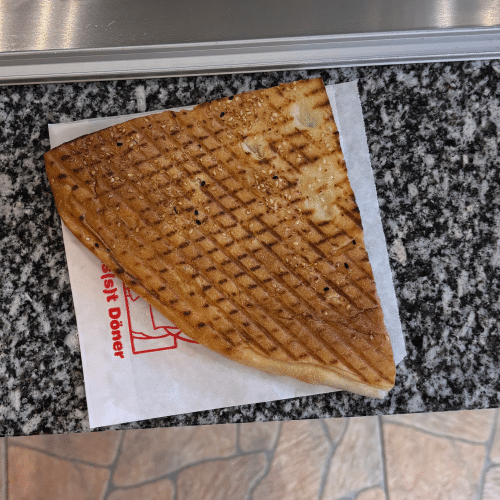 Döner Brot getoastet