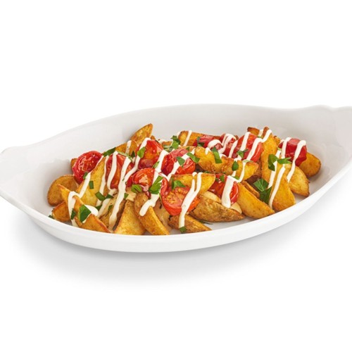 Loaded Country Potatoes - Tomato