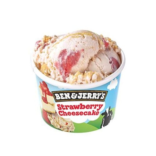 Ben & Jerry's Icecream 100ml Strawberry Cheesecake