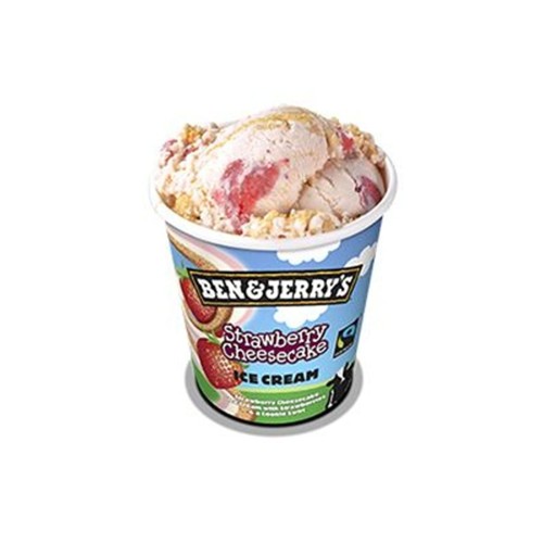 Ben & Jerry's Icecream 465ml Strawberry Cheesecake