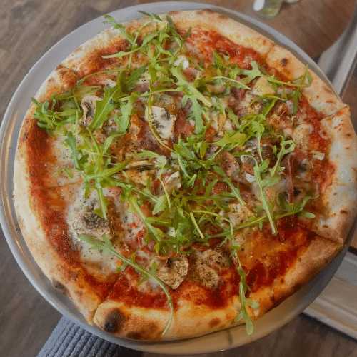 Pizza Prosciutto Funghi