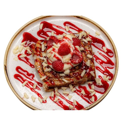 Cinnamon Roll - Raspberry White