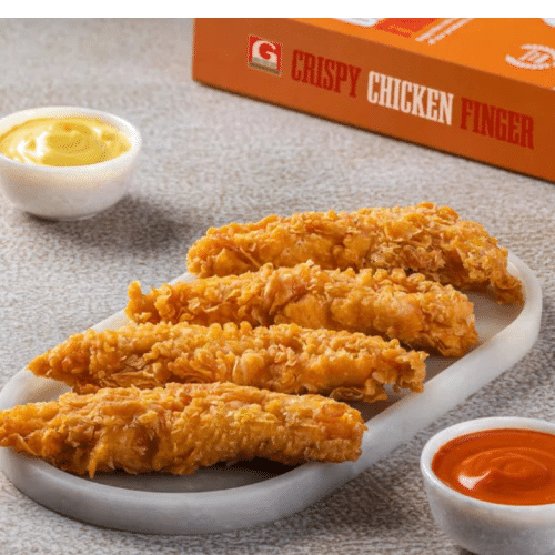 Crispy Chicken strips Menü