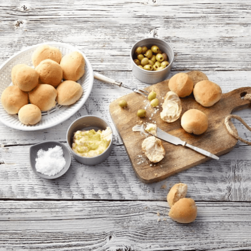 Pizzabrötchen Kräuterbutter