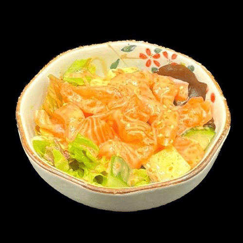 Sashimi Salat
