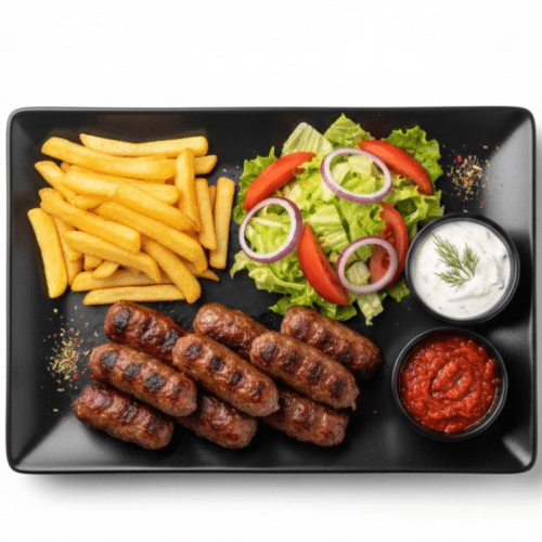 Cevapcici-Teller (9 Stück)