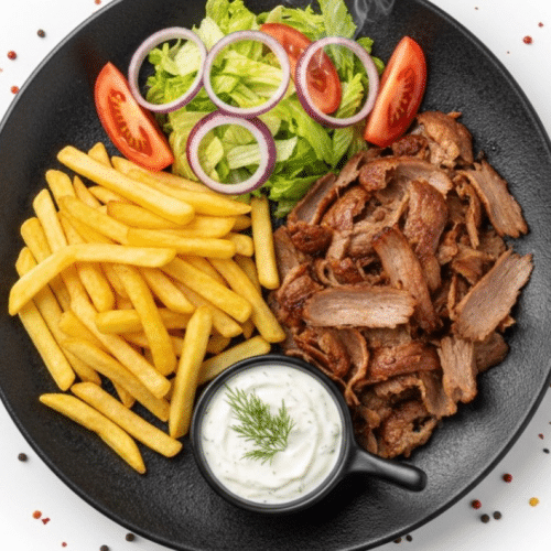 Döner-Teller komplett