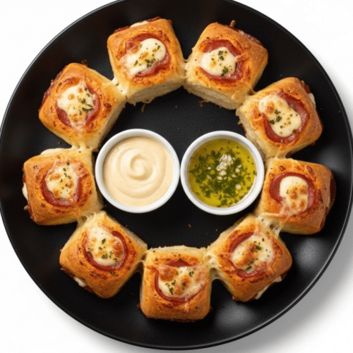 Gefüllte Pizzabrötchen (8 Stück)