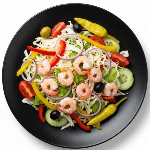 Scampi Salat