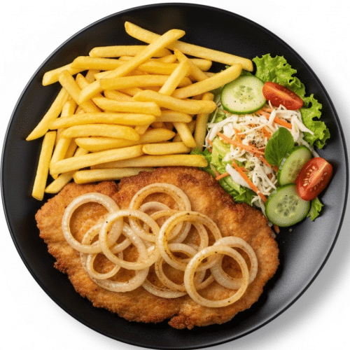 Zwiebelschnitzel