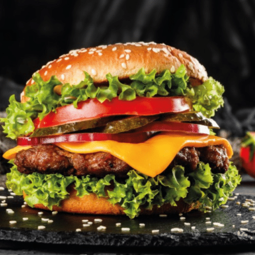 Kids-Menü - Cheese-Burger