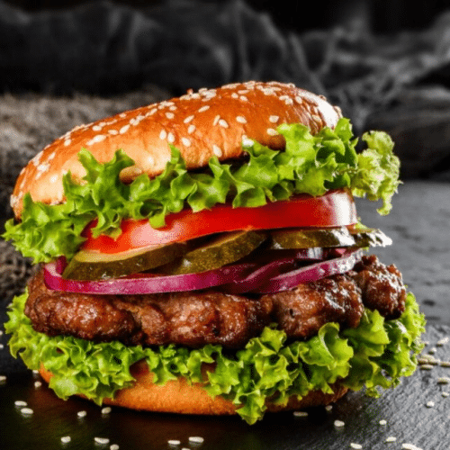 Kids-Menü - Hamburger