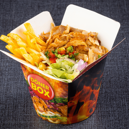 Schawarma-Pommes Box