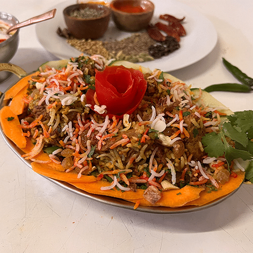 Lamm Biryani