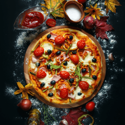 Pizza Salami-Schinken