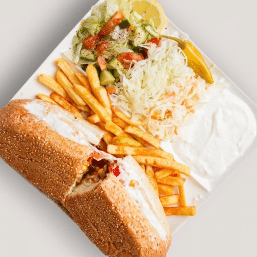 Fajitas Hähnchen Teller