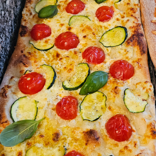 Pizzaschnitte Gemüse