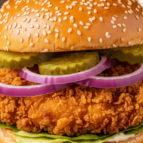 Chicken-Curry Burger
