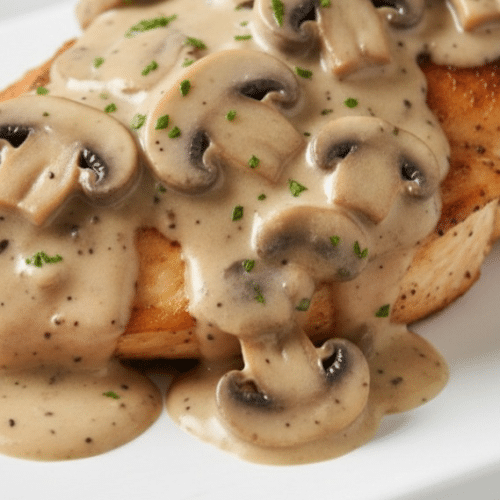 Hähnchenfilet Champignons