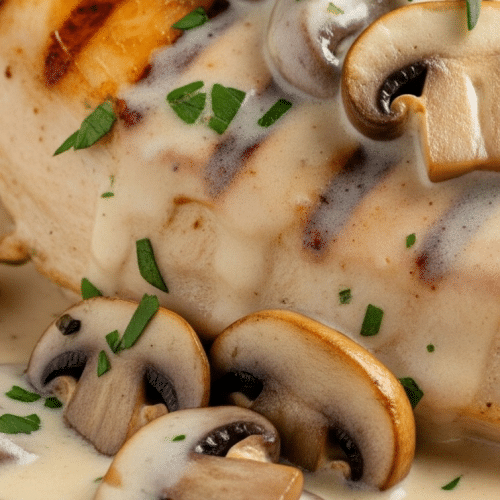 Hähnchenfilet Champignons