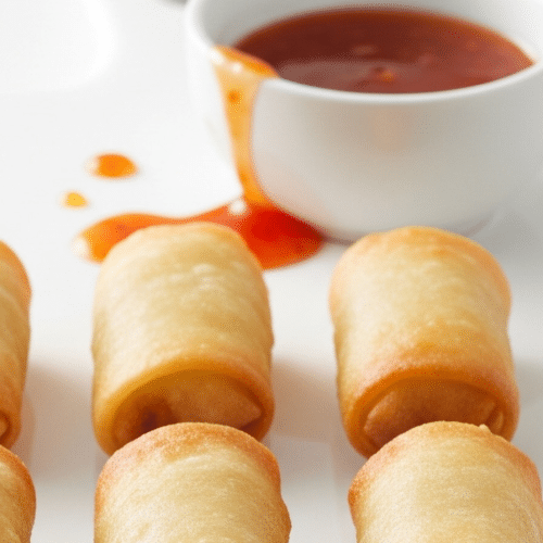 Mini Frühlingsrollen (6 Stück, vegetarisch)
