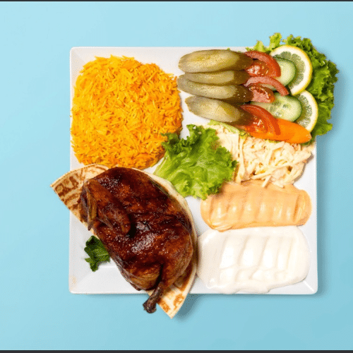 Gegrilltes Hähnchen