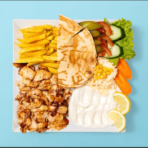 Shawarma Teller (ohne Brot)